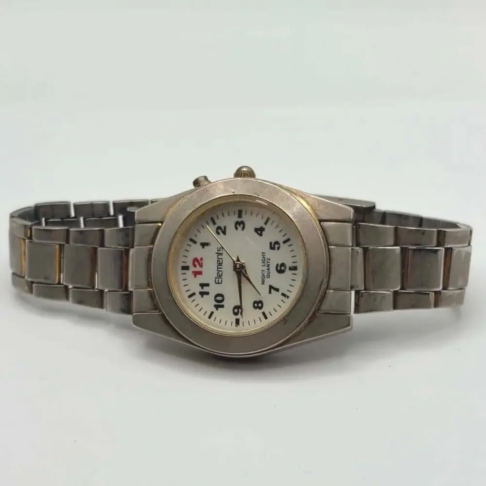 Silver & Gold Elements Watch